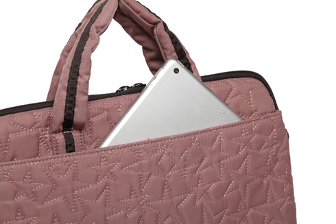 【雑誌掲載】星柄PC ハンドバッグポーチセット 12-1007